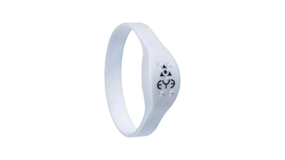 Theye adjustable mosquito repellent wristband white