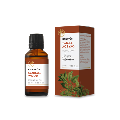 Kanavos | sandalwood essential oil &alpha;&iota;&theta;έ&rho;&iota;&omicron; έ&lambda;&alpha;&iota;&omicron; &sigma;&alpha;&nu;&delta;&alpha;&lambda;ό&xi;&upsilon;&lambda;&omicron; | 20ml, , medium