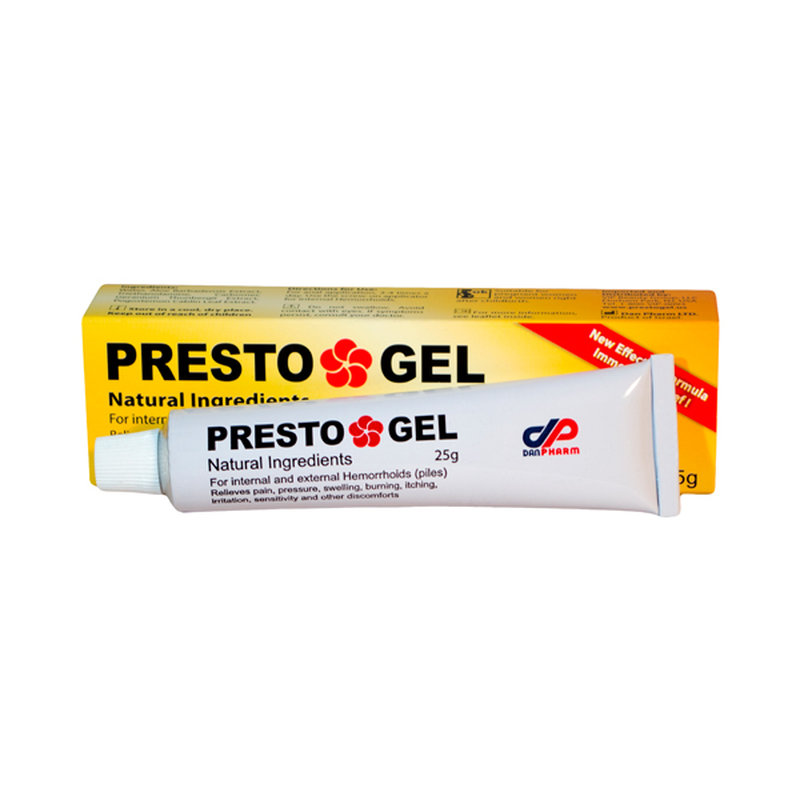 Presto gel for instant relief from hemorrhoids 25g, , medium-null