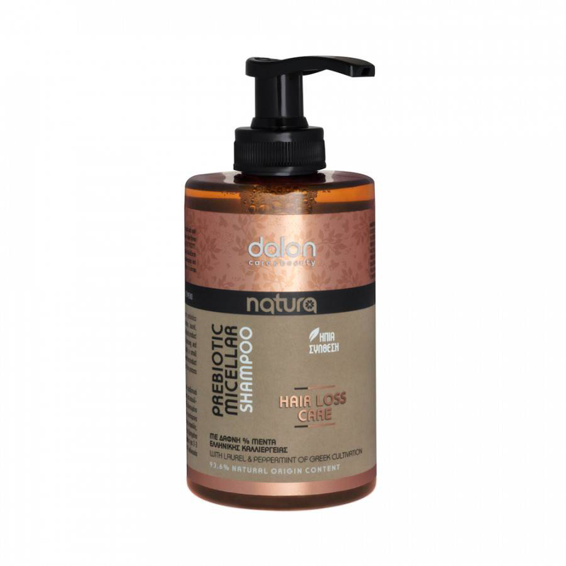 Dalon natura prebiotic micellar shampoo hair loss care 300ml, , medium image number null