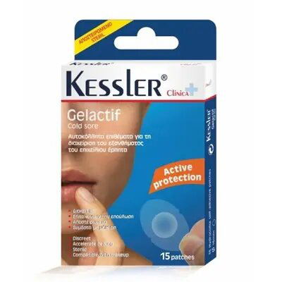 Kessler gelactif cold sore 15 patches