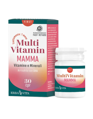 Erba vita fast retard multivitamins & minerals mamma, tablets, 30, , medium