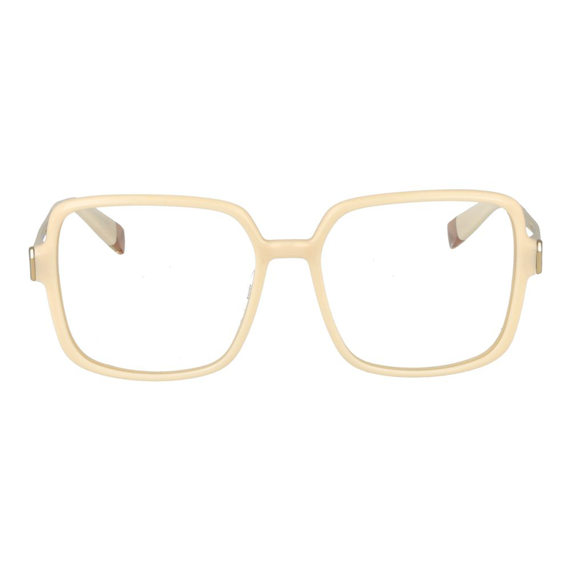 Beige cellulose acetate glasses (frames)-null
