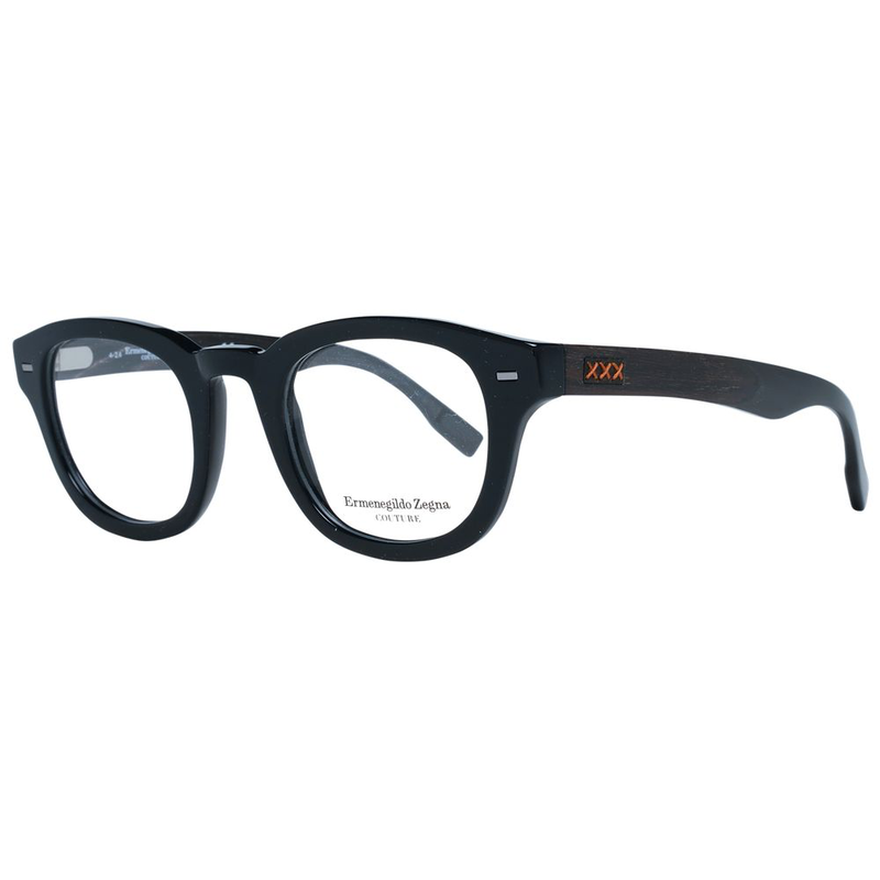 Black plastic glasses (frames)-null