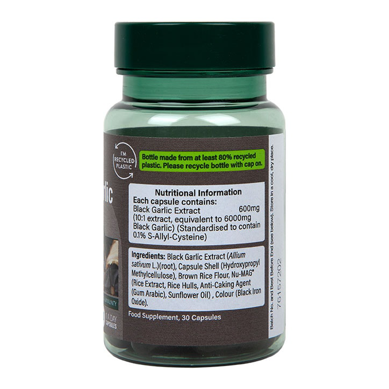 Holland & barrett black garlic 6000mg 30 capsules-null