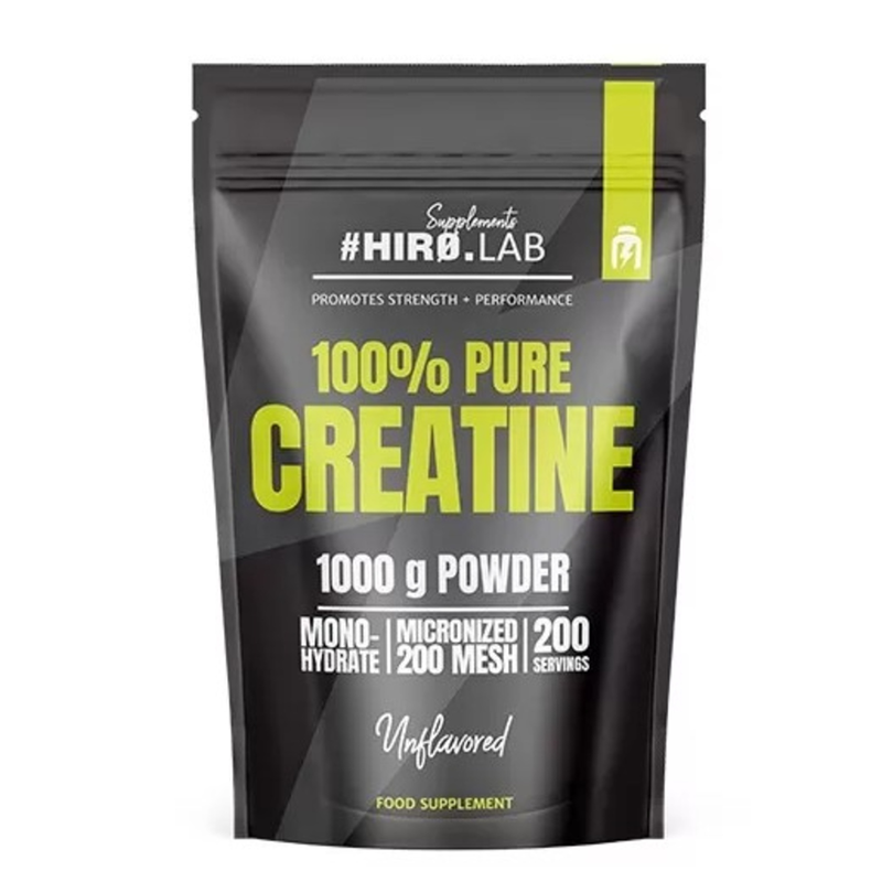 Hiro lab creatine 100% pure unflavored 1kg, , medium-null