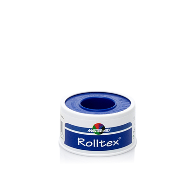 Master aid roll-tex white 5m plasters 2,5cm, , medium