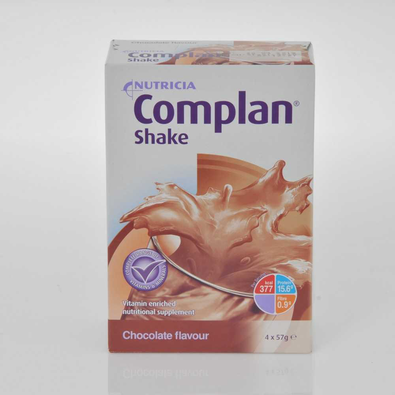 Complan shake chocolate 4x57gr expires 30-jul-19 sachets, , medium image number null