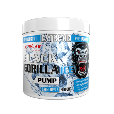 Activelab black corilla ice preworkout green apple 300g, , medium