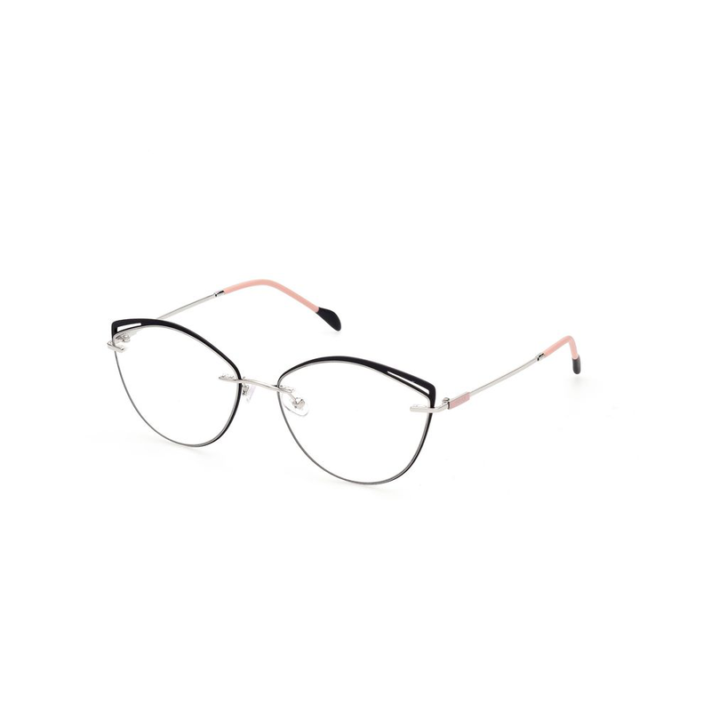 Black metal glasses (frames)-null