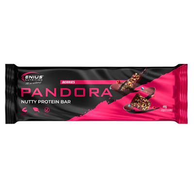 Pandora nutty protein bar 40g (berries), Genius nutrition, , medium