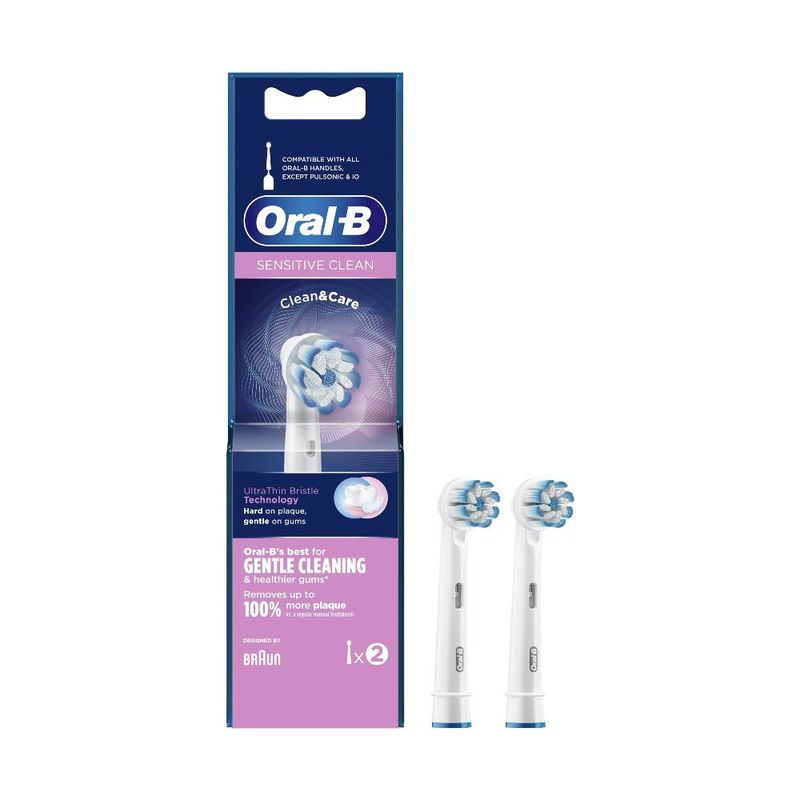 Oral-b sensitive refills (2) pl, , medium-null