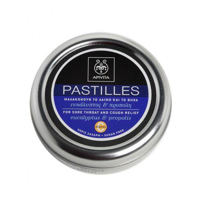 Apivita pastilles eucalyptus pastillies 45g, , medium-null