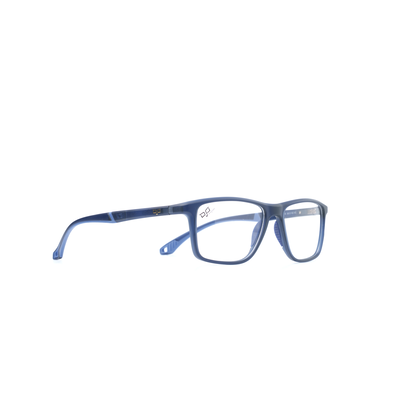 OJO personal style square blue frame and temples with demo lenses, , medium