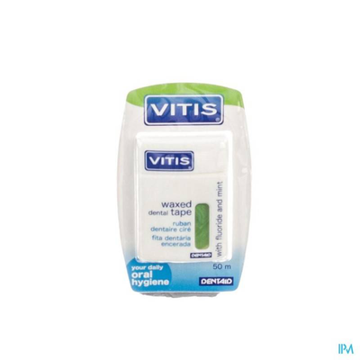 Vitis waxed tape fluoride& mint 50m, , medium