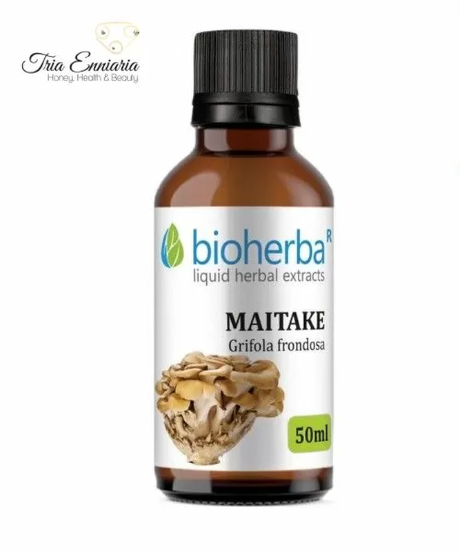 Maitake mushroom tincture, 50 ml, bioherba, , medium-null