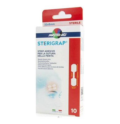Master-aid sterigrap 10 strips 32mmx8mm, , medium