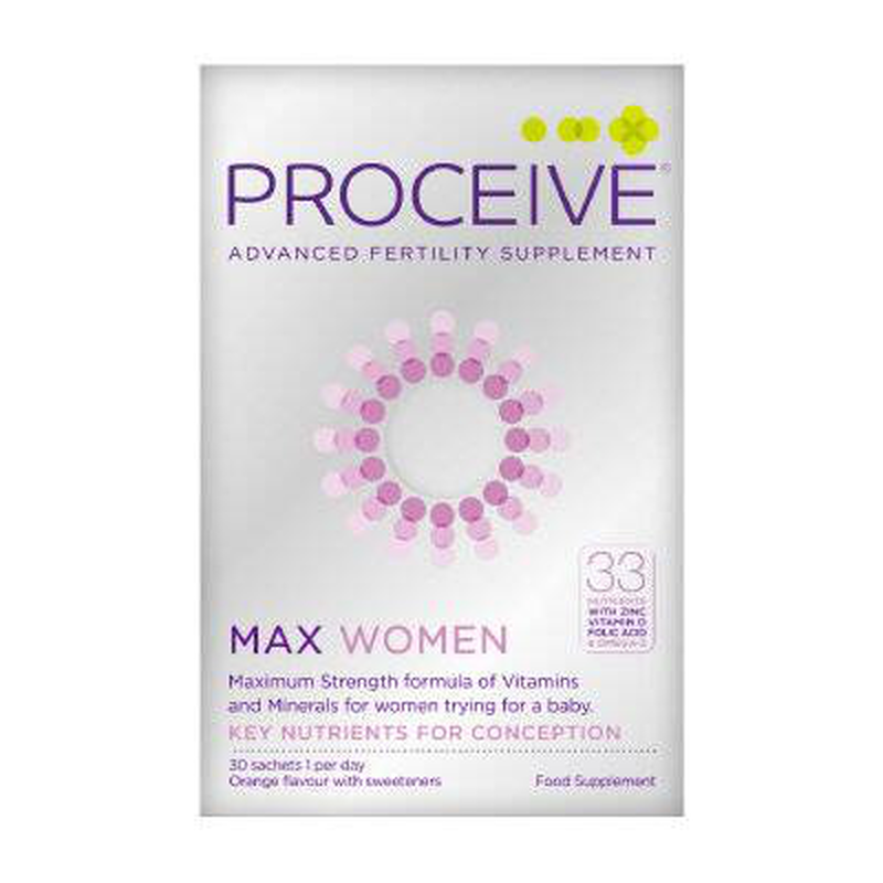 Proceive woman max x 30 sachets - advanced fertility supplement, , medium-null