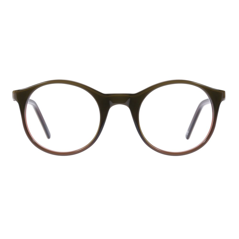 Brown acetate glasses (frames)-null