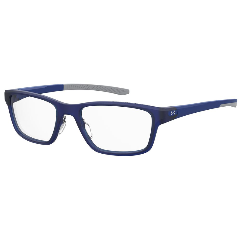 Blue resin glasses (frames)-null