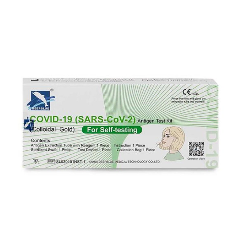 Antigen self test sars cov-2 (5pcs)deepblue, , medium-null