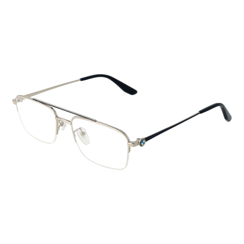 Gray metal glasses (frames)-null