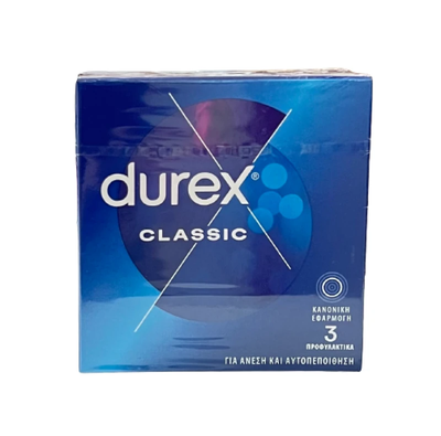 Durex classic condoms 3 pieces, , medium
