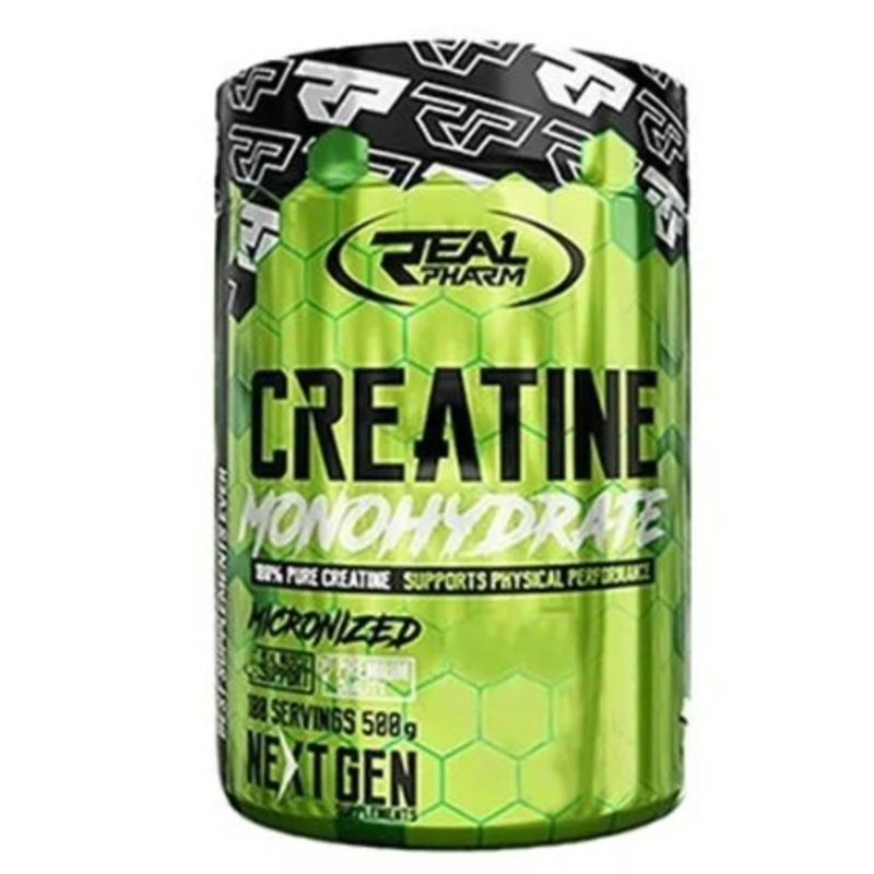 Real pharm creatine monohydrate 500g cherry lemonade, , medium-null