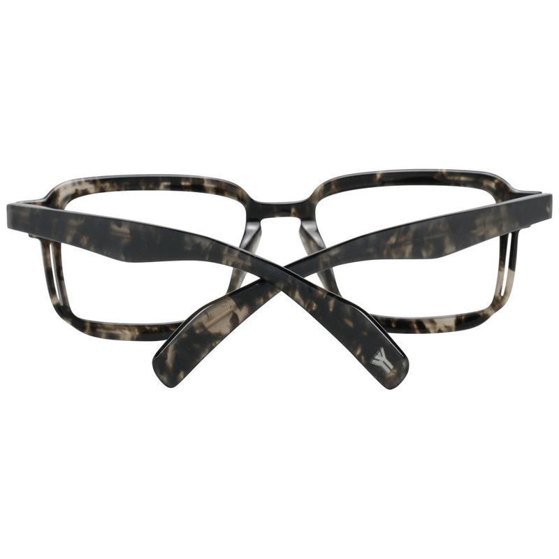 Gray plastic glasses (frames)-null
