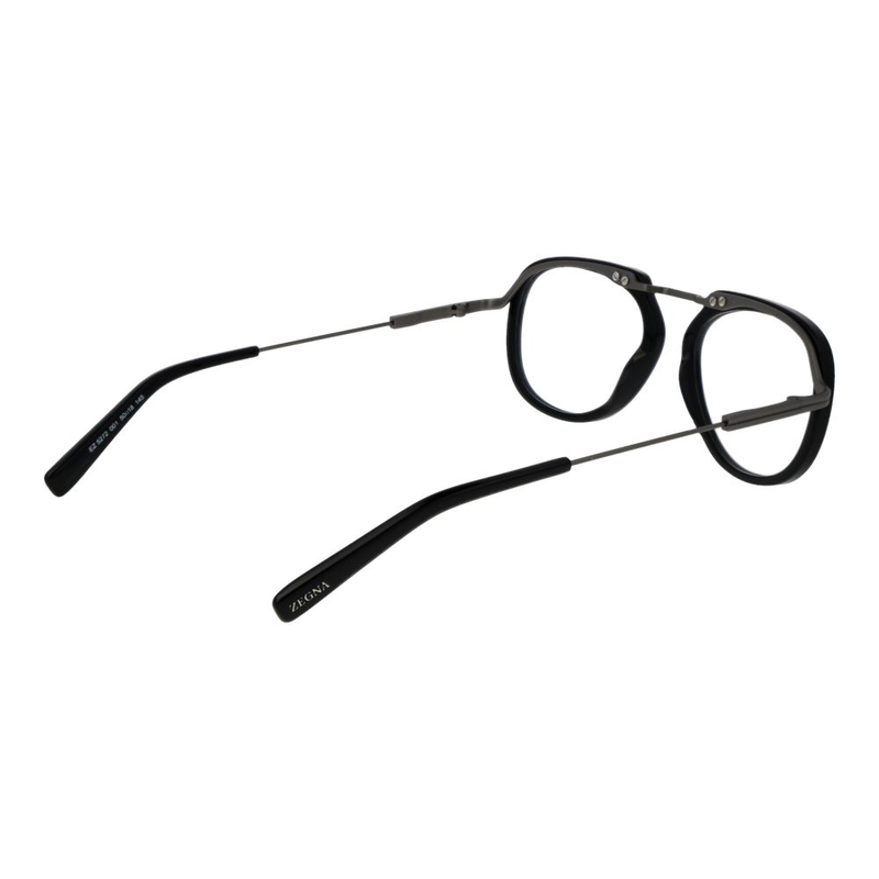 Black metal glasses (frames)-null