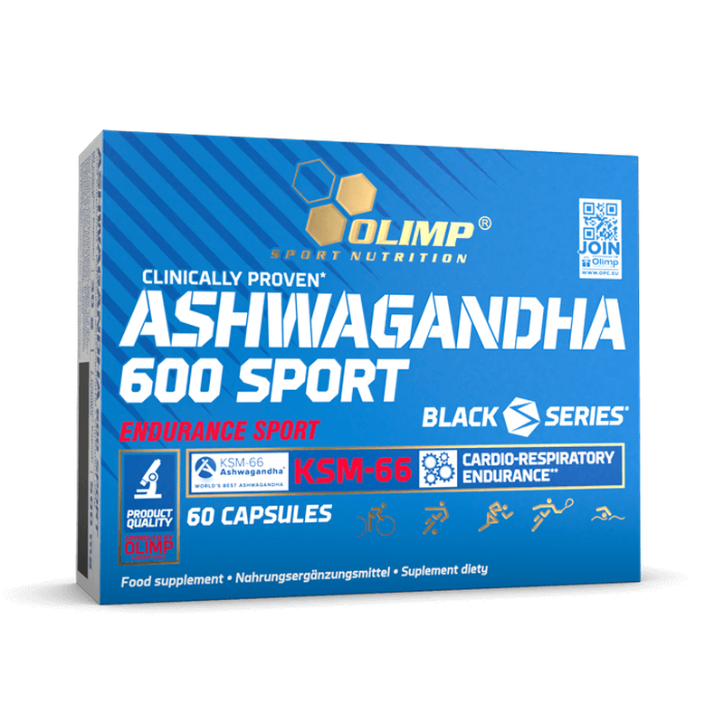 Olimp ashwagandha 600 ksm-66 sport 60 caps, , medium-null