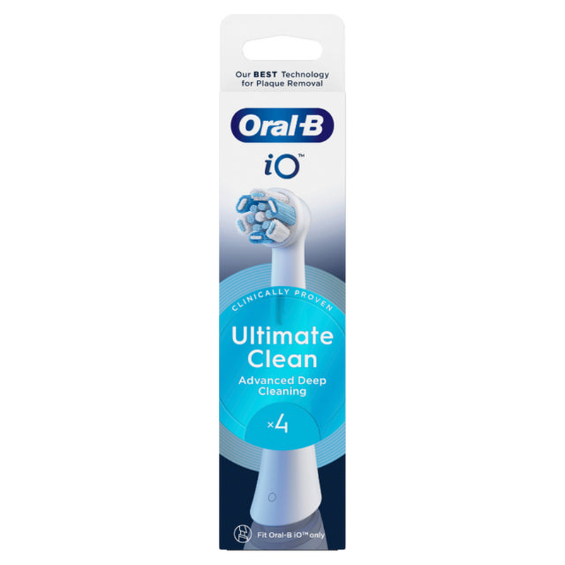 Oral-b io ultimate clean &alpha;&nu;&tau;&alpha;&lambda;&lambda;&alpha;&kappa;&tau;&iota;&kappa;&epsilon;&sigmaf; &kappa;&epsilon;&phi;&alpha;&lambda;&epsilon;&sigmaf; 4&tau;&mu;&chi; - &lambda;&epsilon;&upsilon;&kappa;&omicron;, , medium-null