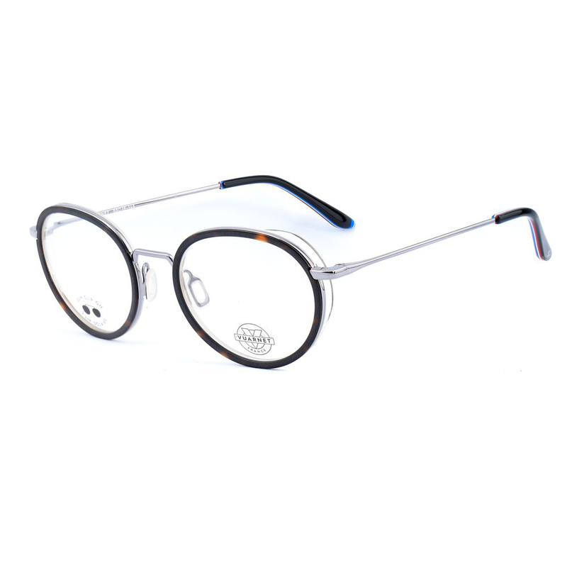 Gray stainless steel glasses (frames)-null