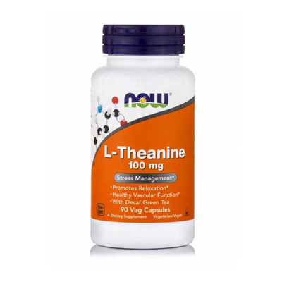 Now l-theanine 100mg 90 veg capsules, , medium