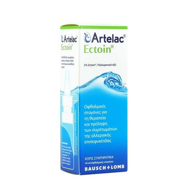 Bausch & lomb artelac ectoin eye drops x 10ml