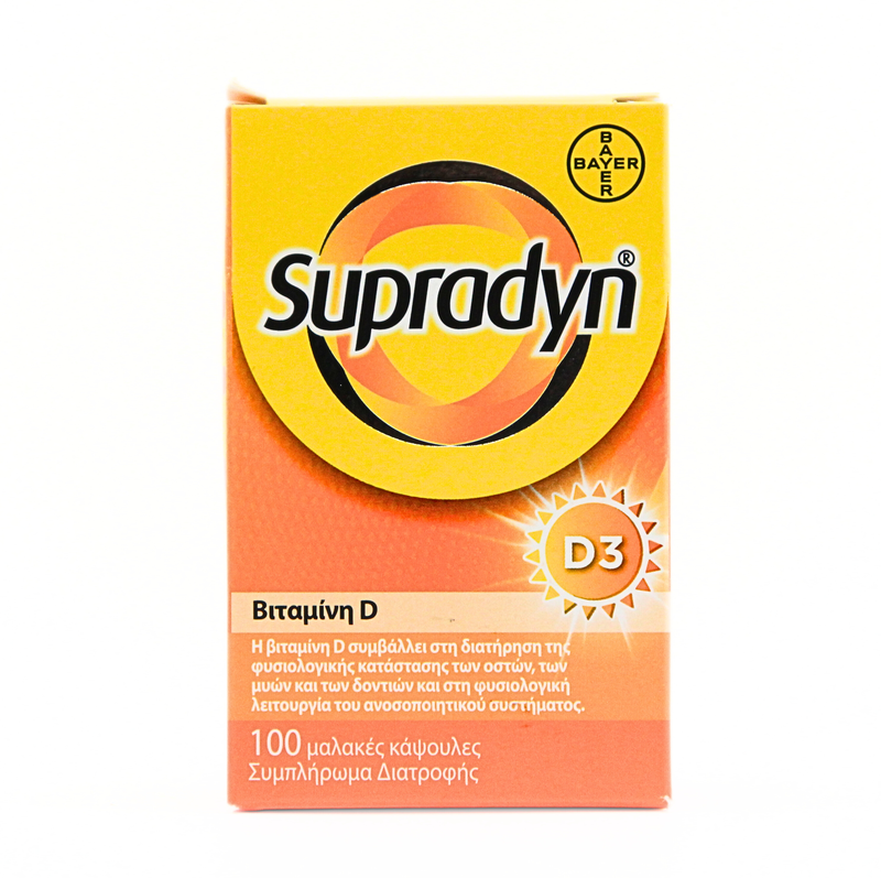 Supradyn vitamin d3 x 100 softgels, , medium image number null