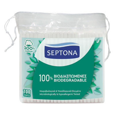 Septona ear sticks biodegradable x 100 pieces