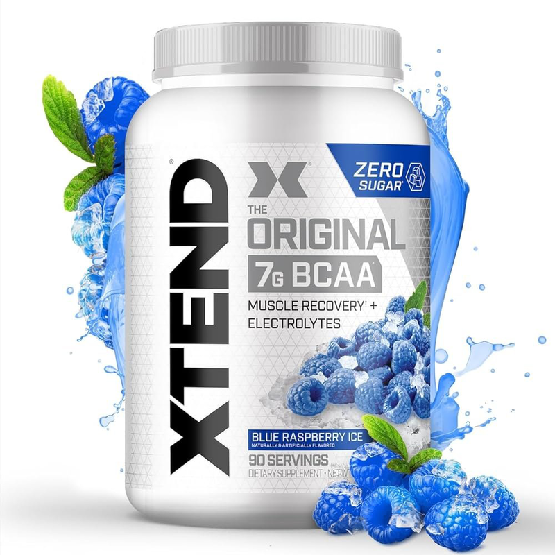 Xtend&reg; original bcaa powder 1,33kg blue raspberry ice, , medium-null