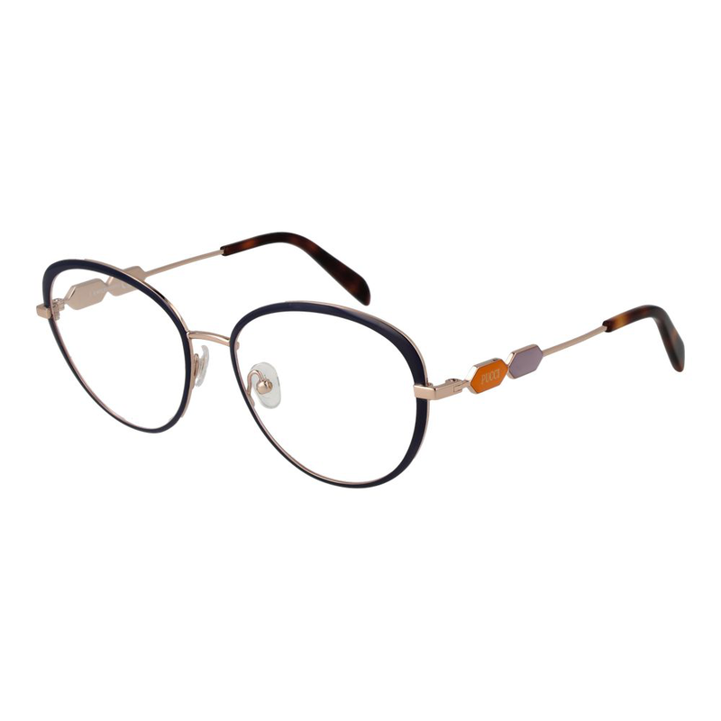 Blue metal glasses (frames)-null