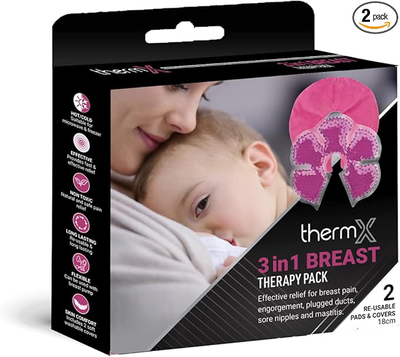 Thermx 3 in 1 breast therapy pack 2 pieces, , medium