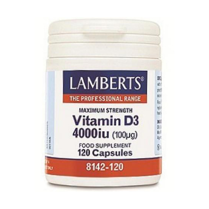 Lamberts - vitamin d3 4000 iu (100 &mu;g) - pack of 120, , medium-null