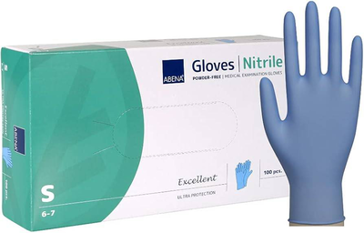 Abena ex pf glove nitril blue l, gloves, 200s, , medium