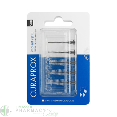 Curaprox - soft implant cps 508 brushes, 5 x 4.5-8.5mm, , medium