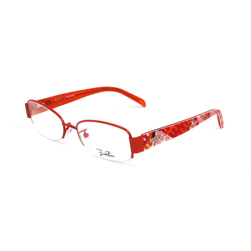 Orange metal glasses (frames)-null