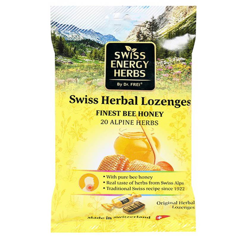 Swiss energy herbal finest bee honey x 20 lozenges, , medium-null