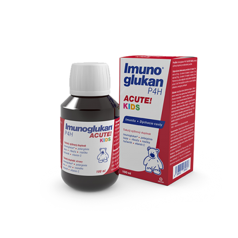 Imunoglukan p4h acute kids syrup x 100ml 30% offer, , medium-null