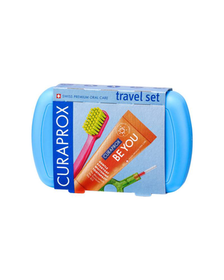Curaprox travel set blue, , medium