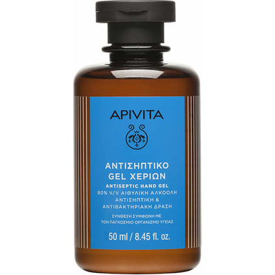 Apivita antiseptic hand gel 50 ml, , medium