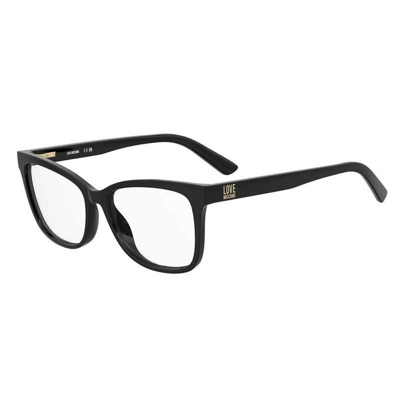 Black plastic glasses (frames)-null