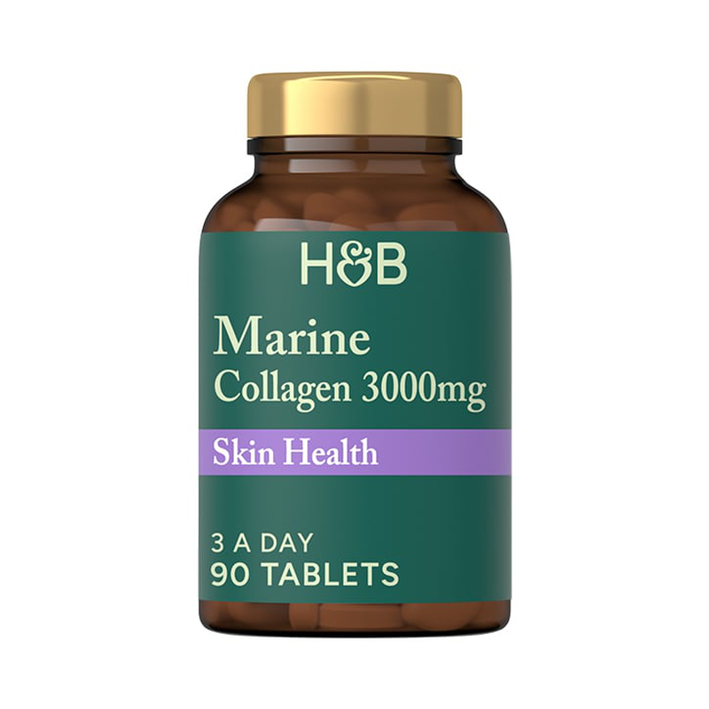 Holland & barrett marine collagen with vitamin c 90 tablets-null